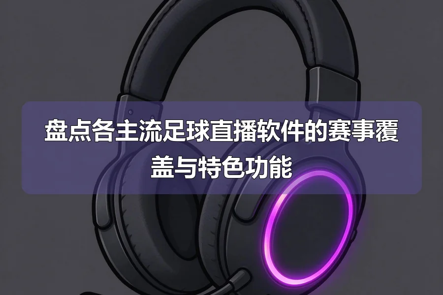 盘点各主流足球直播软件的赛事覆盖与特色功能